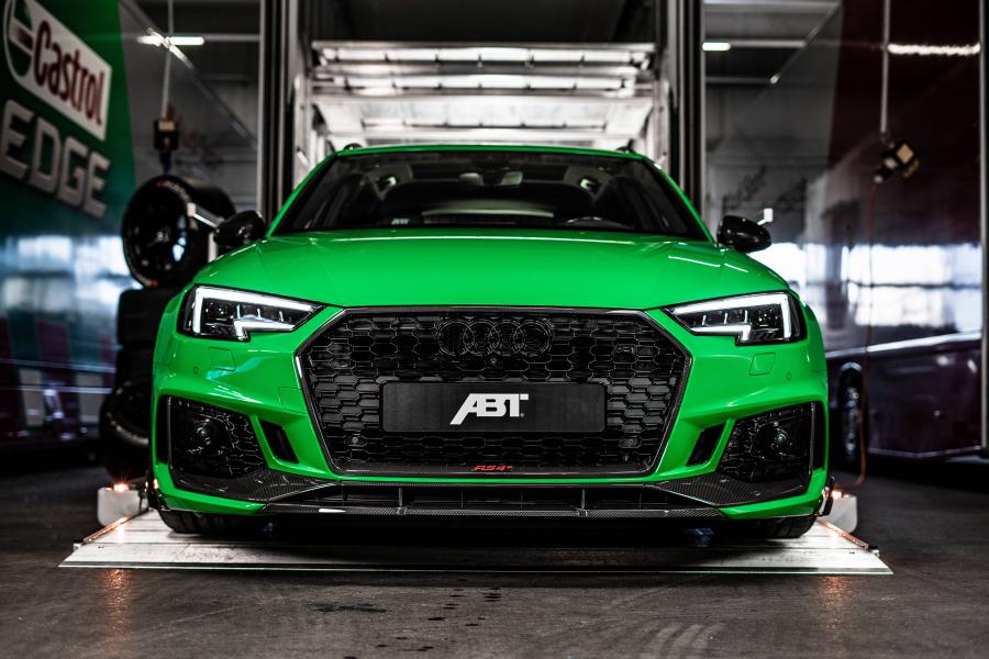  Audi RS4+ Gloss Green by ABT (B9) 2019 года  (фото 9 из 16)